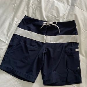 J. Crew swim trunks